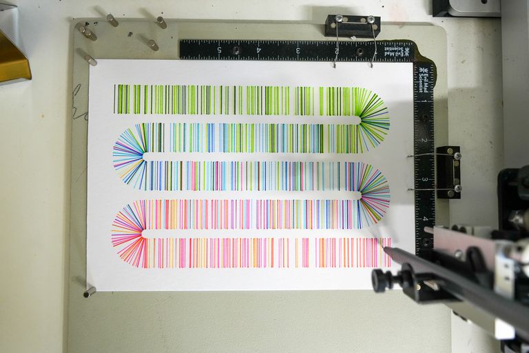 Artwork from project The Drawing Machine